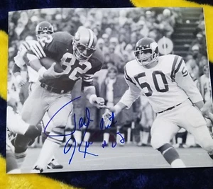 Ted Kwalick Hand Signed San Francisco 49ers 8x10 Photo - Picture 1 of 1
