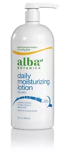 Alba Botanica Lozione Idratante 32 Oz Vitamina E e Burro di Karitè, Pelle Secca - Foto 1 di 6