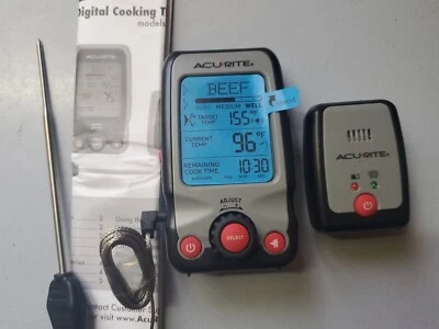 Acu-Rite Wireless Cooking Kitchen Thermometer with Wireless Pager 00278tx - Image 1 of 4