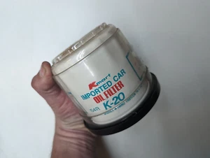 Vintage Kmart Oil Filter Toyota SAAB IMPORTS k-mart MUSTANG II Volvo MGB USA S4R - Picture 1 of 11