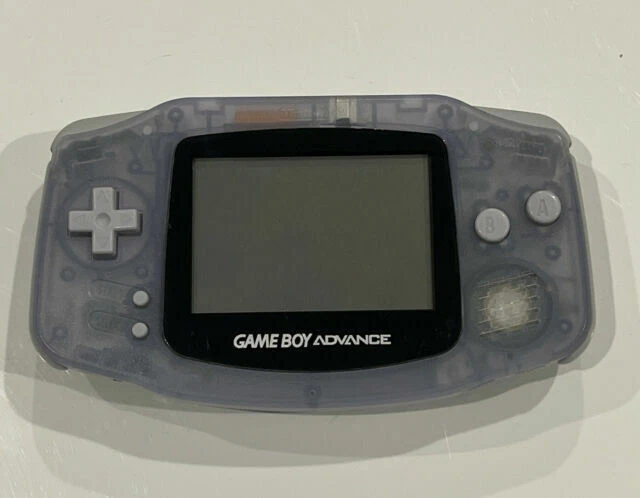 Nintendo Game Boy Advance Console System - Clear Glacier