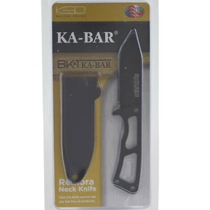 Kabar Becker Remora Fixed Blade Knife Ka-Bar Black Stainless - Picture 1 of 2