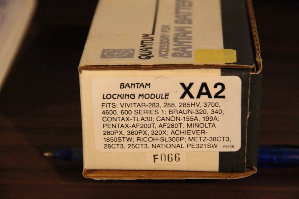 Quantum Bantam Locking Module XA2 For Canon 155A, Contax TLA30, Metz 25CT3 - Image 1 of 1