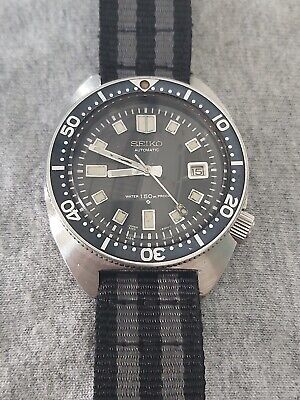 Vintage  Seiko 6105-8000 Proof 150m Diver Watch running