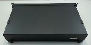 LEVITON 5R2UL-F06 500i SDX 2RU Flush Mount Fiber Dist and Splice Enclosure - Picture 1 of 5