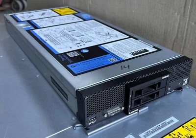 Lenovo ThinkSystem SN550 Blade 7X16 | 2x Intel Xeon Gold 5115 @2.4GHz 256GB Ram - Image 1 of 4