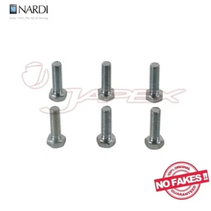 NARDI Steering Wheel Chrome Bolt Set 342232 - Picture 1 of 1