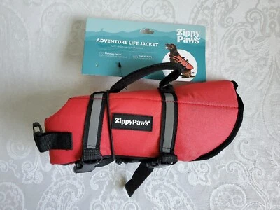 ZippyPaws - Adventure Life Jacket for Dogs - XSMALL - Red - 1 Life Jacket - Image 1 of 3