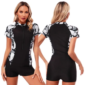 Womens Bathing Suits Beach Swimwear Padded Swimsuits Swimming Bodysuit AU - Picture 1 of 38