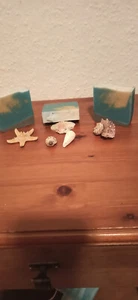 Seife - handgemacht   mehrfarbig - Eukalyptus/ Zitrone - Bild 1 von 1