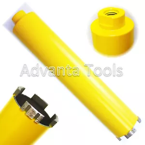 Broca de núcleo de diamante seco de 3"" para concreto reforzado con barra de refuerzo + envío gratuito - Imagen 1 de 4