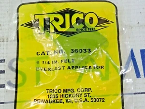 NEW Trico 36033 1 1/4" Felt Everlast Applicator - Picture 1 of 3