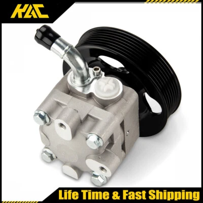 Power Steering Pump W/Pulley For NISSAN MAXIMA 2009-2014 MURANO 2009-2014 NEW - Image 1 of 4