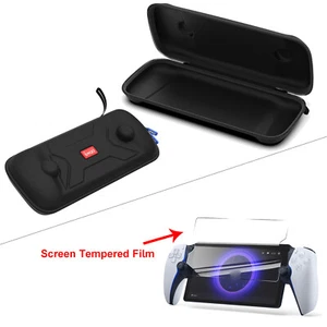 Hard Shell Carrying Case Handbag/Protector film for Sony PS5 PlayStation Portal - Picture 1 of 11