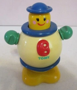 Tomy-Juguete Empujar-Hace Sonidos-Funciona-6 1/2"Alto-1998-Vintage-Como se muestra - Imagen 1 de 4