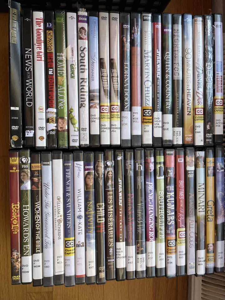 U Pick DVD 2021 Drama Comedy BBC PBS Acorn Action Star Wars Criterion Lot ExLib - Image 1 of 1