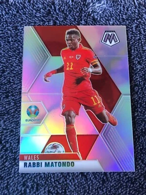 2021 Panini Mosaic Euro Silver #199 Rabbi Matondo - Wales - Image 1 of 2