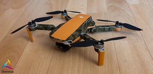 DJI MINI 2 - SKIN - DESIGN -  Camo and Orange / Folie / Foil / Decal / Wrap - Picture 1 of 8