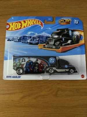Hot Wheels Track Fleet 2025 Mix 2 Hype Hauler DC Justice League Diecast Vehicle - Image 1 of 2