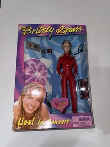 Britney Spears Live in Concert Doll w/ Red Outfit & CD 2000 (Brand New Sealed) - Picture 1 of 5