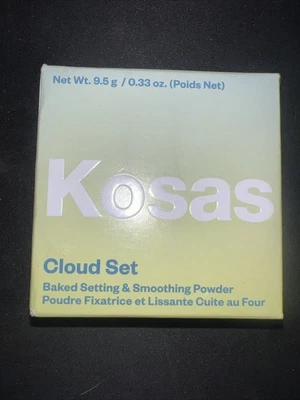 Kosas Cloud Set Baked Setting & Smoothing Peachy Full Size New Boxed! - Image 1 of 3