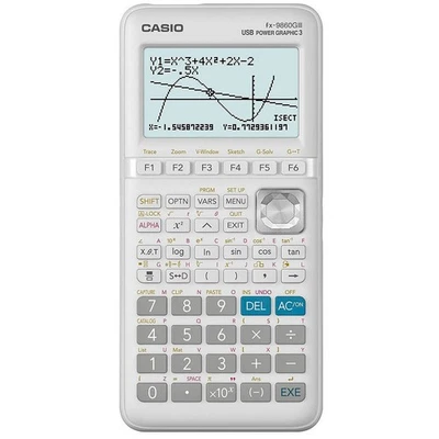 CASIO FX-9860GIII Grafikrechner weiß - Bild 1 von 2