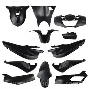 367341 KIT CARENE 13 PEZZI HONDA SH125/150CC DAL 2020 AL 2024 NERO OPACO - Imagen 1 de 1