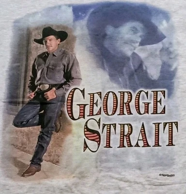 Vintage 1998 George Strait Concert T-Shirt Large  Mens XL - Image 1 of 4