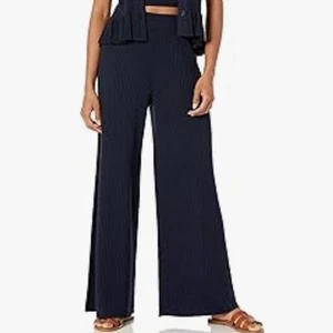 The Drop Catalina Rib Knit Wide Leg Pants Navy XXL - Bild 1 von 10
