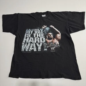 Vintage Stone Cold Steve Austin 3:16 WWF My Way Hard Way T-Shirt X-Large 1999 - Picture 1 of 5