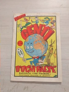 Album Figurine GENTI D'OGNI PAESE Ed. IL VITTORIOSO 1954 -VUOTO- originale - Bild 1 von 9