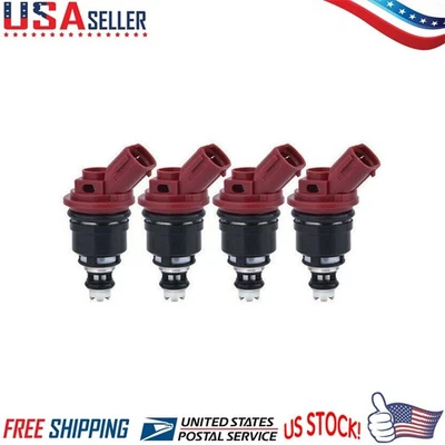 4XINYECTORES DE COMBUSTIBLE NUEVOS 16611-AA310 PARA 1992-1999 SUBARU FORESTER IMPREZA LEGACY H4 Foto 1 de 4