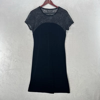 Vestido Vintage Connected Para Mujer 12 Negro Terciopelo Transparente Top Hada Capricho Vampiro Foto 1 de 4