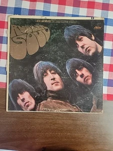 The Beatles - Rubber Soul LP Capitol ST 2442 Vinyl 1965 Tested VG - Imagen 1 de 8