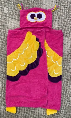 Toalla de búho con capucha para playa piscina baño niños pequeños niñas Foto 1 de 4