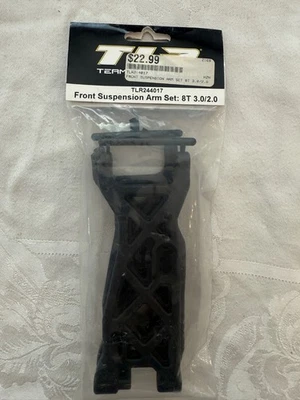 Team Losi Racing TLR244017 Front Suspension A-Arm Set: 8ight-T 8T 3.0/2.0 - Image 1 of 2