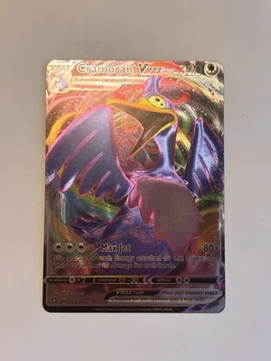 Cramorant VMAX 055/072 Shining Fates Ultra Rare Holo Pokemon 3D Fan Art Card NM - Image 1 of 2