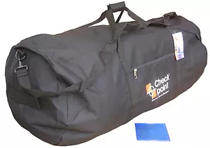 Large Black Jumbo Travel Shoulder Sports Big Holdall Kit Flight Bag SALE - Picture 1 of 1