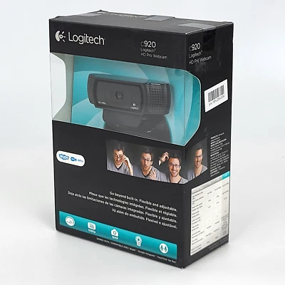 Logitech - C920 960-000764 - Full HD Pro Webcam - 1080p 15MP AF Black - New - Image 1 of 4