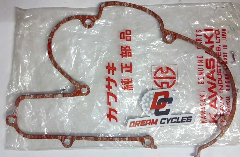 Прокладка крышки карбюратора NOS 67-71 Kawasaki LH A1 A1SS A7 A7SS OEM 14047-006 - Изображение 1 из 1