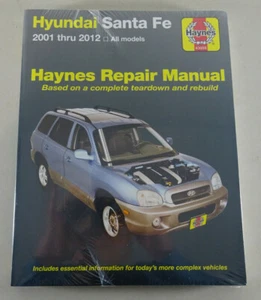 Manual de Reparación Hyundai Santa Fe, Año: 2001-2012 - Todos Modelos - Imagen 1 de 1