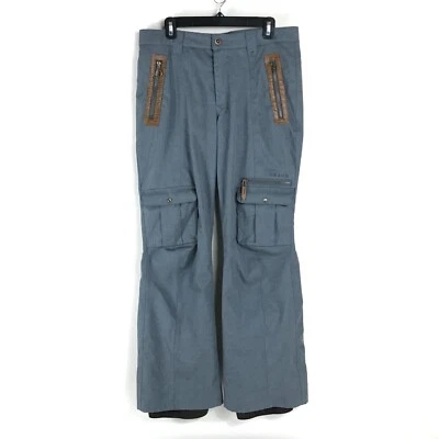 Pantalones de esquí de snowboard Orage Masters para mujer grandes azules con bolsillos forrados deportes de invierno Foto 1 de 4