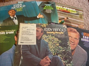 EDDY ARNOLD Lot 6 classic country LPs Cattle Call Welcome to My World Loving Her - Picture 1 of 1