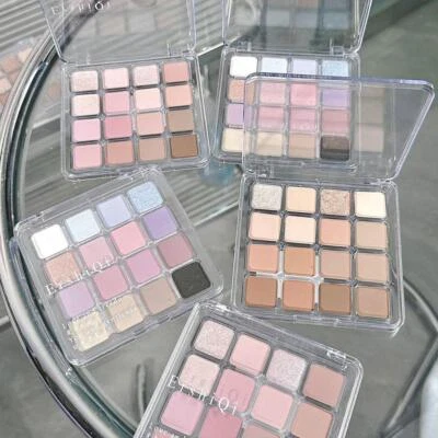 Eyeshadow Plate Makeup Palette Highlighters Eye Shadow Cosmetics 16 Color △ M3S9 - Image 1 of 4