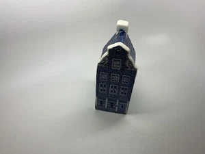 DELFT HANDBEMALTES KANALHAUS AGRO ALTES NIEDERLÄNDISCHES HAUS HOLLAND HB #6 - Bild 1 von 7