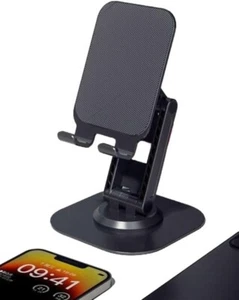 360° Rotating Phone Holder - Multi-Angle Desk Stand | Adjustable, Foldable & Por - Picture 1 of 3