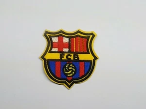 1pc FCB iron on or sew on Patch Soccer Football Logo FC Barcelona Barca - Picture 1 of 2