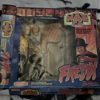 Vintage 1989 Matchbox MAXX FX Freddy Krueger - Image 1 of 4