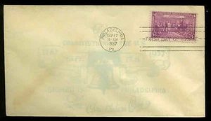 798 CONSTITUTION FDC PHILADELPHIA, PA PLANTY P13a 1st HISTORIC SOCIETY OF PA - Picture 1 of 1