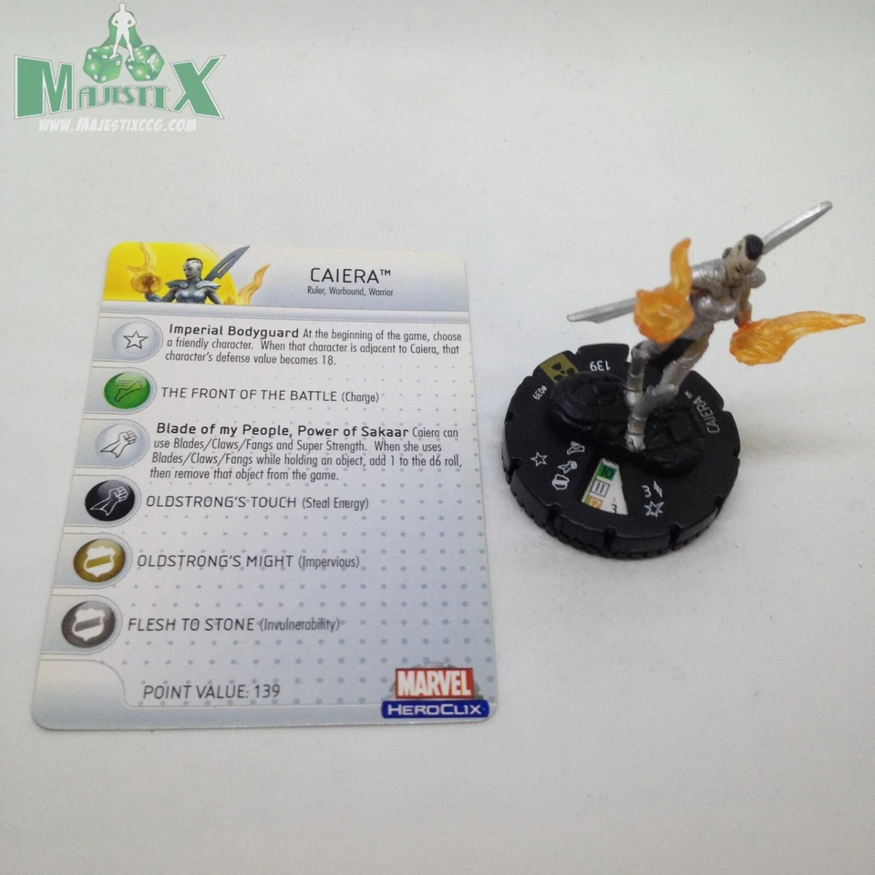 Heroclix Incredible Hulk Set Caiera #039 ¡Figura súper rara con tarjeta! Foto 1 de 1